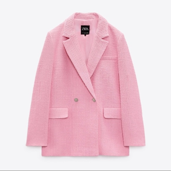 Zara Textured Blazer - Picture 12 of 14